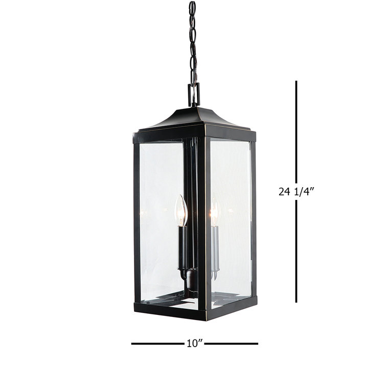 LITTLE TREE Hanna 25.25'' Plugin Outdoor Hanging Light Wayfair Canada